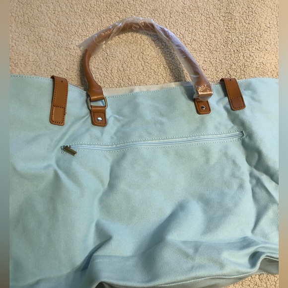 Brand New “Beach Please” Satchel Beach Bag - Picture 9 of 9